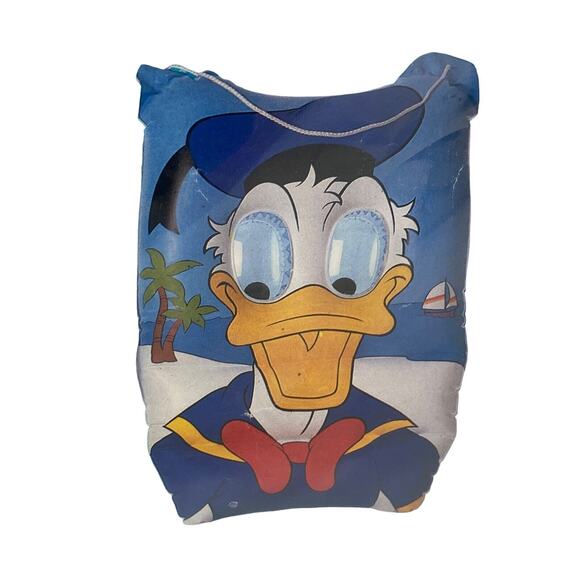 Vintage 1986 DONALD DUCK Intex Disney Mickey & Pals Inflatable Fun Float NOS - Picture 2 of 10